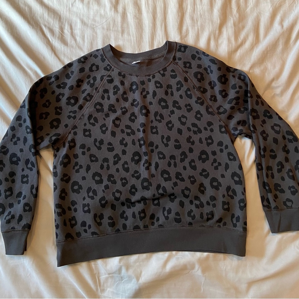 Cheetah Print Crewneck